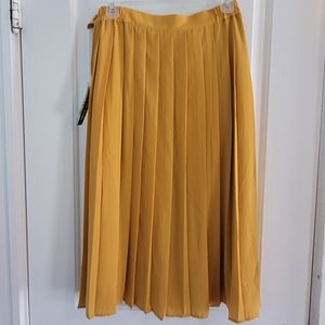 Modcloth pleated midi skirt